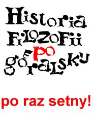 Obraz do "Historia filozofii po góralsku" po raz setny!