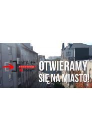 Obraz do Entrée, otwieramy się na miasto!