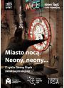 Plakat - Neony, neony...Miasto nocą z cyklu 